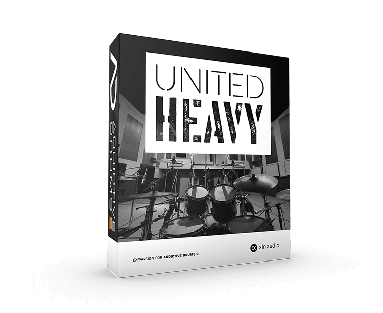 XLN Audio Addictive Drums 2 |   United Heavy (AD2+AdPak)